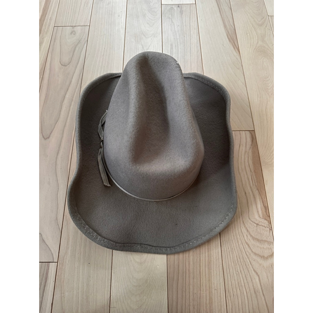 Vintage Marlboro Felt Cowboy Hat Made in Canada Size 6 3/4 Western - Picture 2 of 9